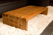 Bàn sofa gỗ óc chó - Nội Thất Hoàng Phúc - Công Ty Cổ Phần Sản Xuất Ván Sàn Hoàng Phúc